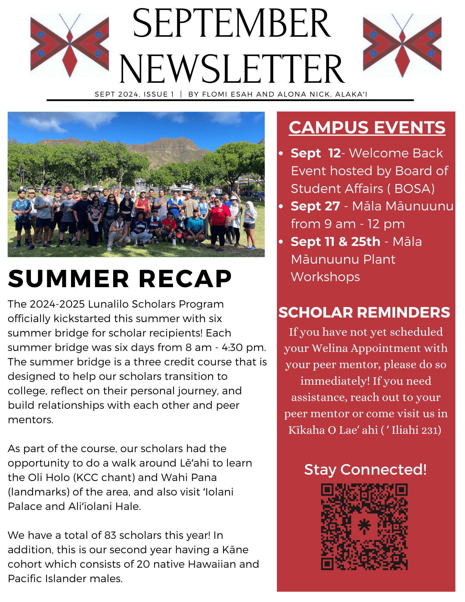 september newsletter